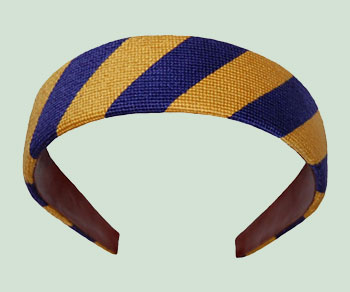 Repstripe Blue and Gold Headband