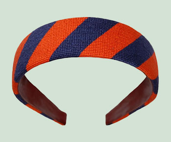 Repstripe Orange and Blue Headband